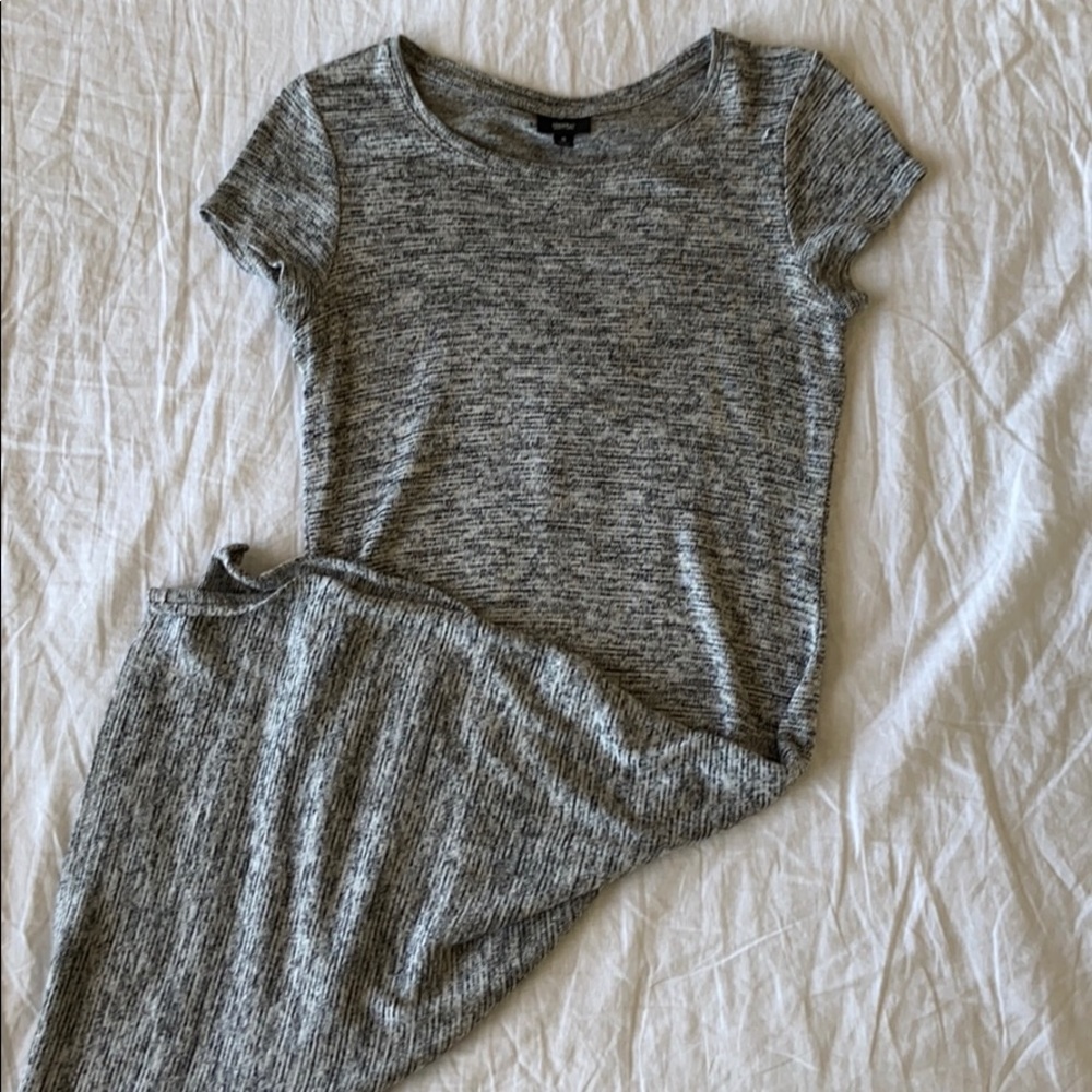 Casual Gray Dress